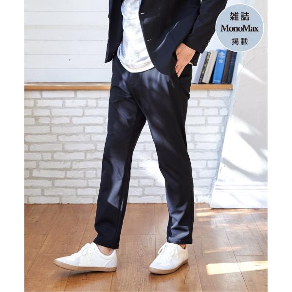 【雑誌MonoMax4月号掲載】GOKU楽ワークポンチイージーパンツ「小泉孝太郎さん着用モデル」