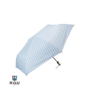 umbulatio アンブラティオ カルオート UVブロック ヘリンボーンストライプ 55cm 日傘...