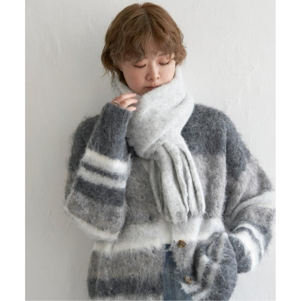 ブラッシュドマフラー