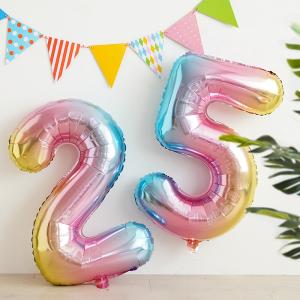 誕生日の飾り付け 数字 ナンバーバルーン 特大...の詳細画像5