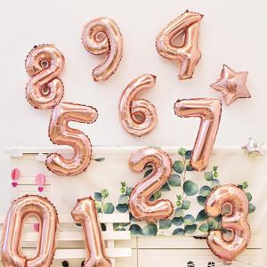 16インチ 誕生日 飾り付け ナンバーバルーン...の詳細画像3