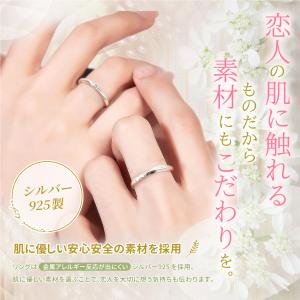ペアリング フリーサイズ カップル お揃い 金...の詳細画像4