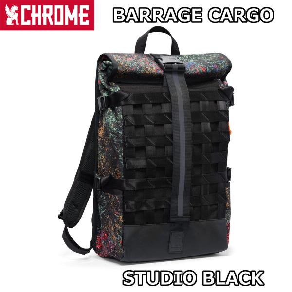 CHROME BARRAGE CARGO BACKPACK STUDIO BLACK  BG163S...