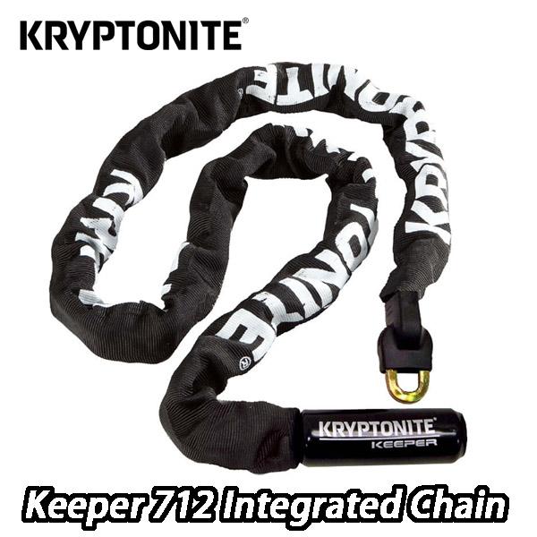 KRYPTONITE 【クリプトナイト】 キーパー 712インテグレテッドチェーン　BLK　LKW2...