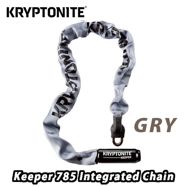 KRYPTONITE 【クリプトナイト】キーパー 785 インテグレーテッド チェーン GRY  L...