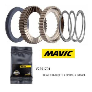 MAVIC V2251701 ID360 2 RATCHETS + SPRING + GREASE マビック マヴィック インスタントドライブ360 フリーボディー 2 ラチェット+スプリング +グリース｜コジーバイシクル Yahoo!店