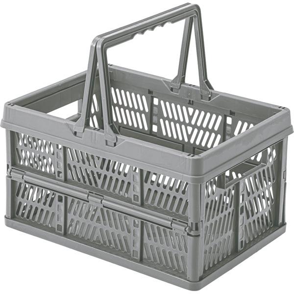 折りたたみ収納ボックス 幅38×奥行26×高さ20cm スタッチボックス L 積み重ね スタック シ...