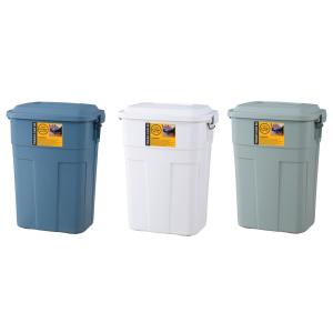 トラッシュカン 50L W45.5×D32×H57.6 ロックフタ付き ごみ箱 東谷