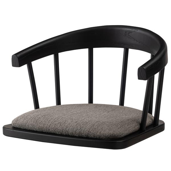 座椅子 座いす フロアチェア 椅子 イス 一人掛け おしゃれ 肘掛付き 背もたれ付き ローバック 天...