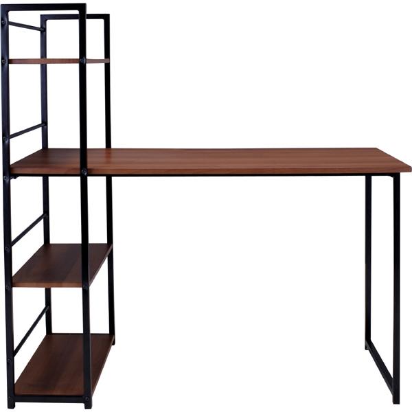 デスク 幅120cm 奥行65cm 高さ120cm 高さ72cm 在宅ワーク パソコンデスク pcデ...