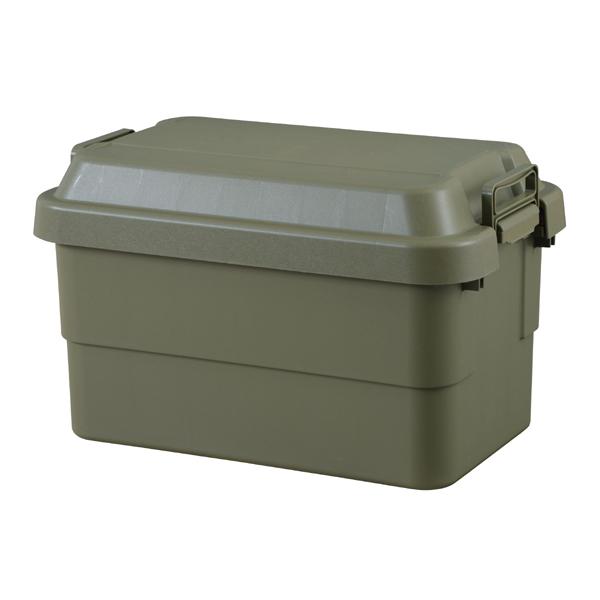 トランクカーゴ50L 幅60cm 奥行39cm 高さ37cm グリーン グレー 収納ボックス box...