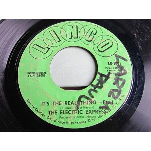 THE ELECTRIC EXPRESS★IT'S THE REAL THING LO-1001★200413f3-rcd-7インチレコードファンク｜cozyvintage