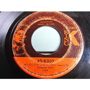 JAMES BROWN★BROTHER RAPP KING 45-6310★200413f4-rcd-7インチレコードファンクUS盤1970｜cozyvintage