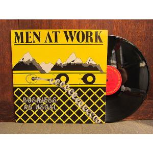 MEN AT WORK●BUSINESS AS USUAL Columbia FC 37978●200807t3-rcd-12-rkレコード12インチUS盤米LPロック82年80's米盤｜cozyvintage