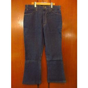 ビンテージ60's70's●DEADSTOCK Levi’s 646 BIG E W90cm●200808s3-m-pnt-jns-W35古着ジーンズデニムパンツヒッピーベルボトムUSA｜cozyvintage