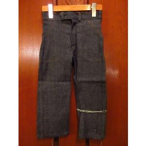 ビンテージ70's○Wranglerキッズバッドダイデニムパンツ実寸W58cm