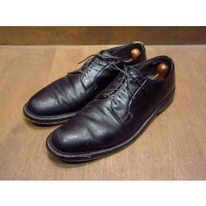 ビンテージ○Johnston & Murphyストレートチップシューズ黒size 10 D
