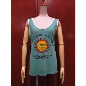 ビンテージ90's○DEADSTOCK JIMMY'Zボーイズコットンタンクトップ黄緑