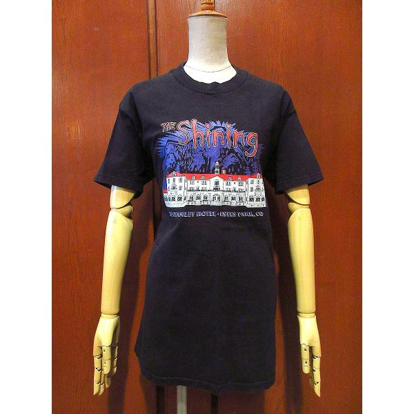 ビンテージ90’s●DEADSTOCK THE ShiningムービープリントTシャツ黒size M...