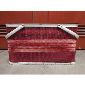 ビンテージ○ピクニックバスケット○230914i7-bag-bskカゴ籠収納