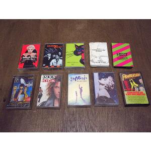 ビンテージ●ロック バンド等カセットテープ10点セットジャンク●220811k7-otclct ROCKアナログレコード90sジェネシスマドンナ