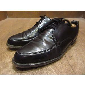 ビンテージ70's80's○ウイングチップシューズ焦げ茶size 10 1/2