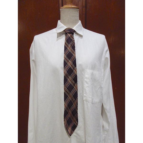 ビンテージ30's40's●チェックネクタイ●230209r1-nctファッション小物雑貨1930s...