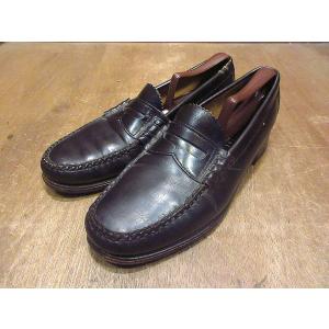 ビンテージ○G.H.BASS ＆ Co.タッセルローファー黒size 8M○250117k3-m