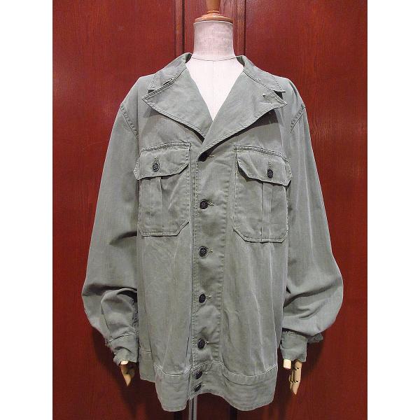 ビンテージ40&apos;s●U.S.ARMY M-41 13星HBTジャケットsize 40L●230430...