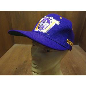 ビンテージ80's90's○DEADSTOCK CAMEO総柄スナップバックキャップ黒