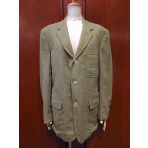 ビンテージ30's40's○Palm Beachダブルブレストリネンテーラード