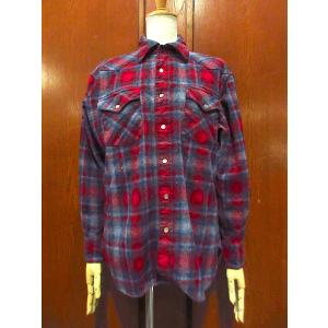 ビンテージ30's40's○PENDLETONウールシャツ赤○230928i3-m-lssh-wl