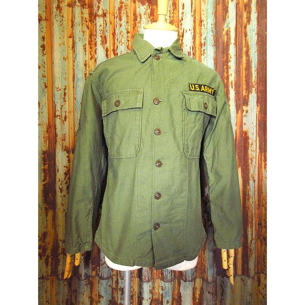 ビンテージ50’s ●U.S.ARMYユーテリティシャツ●240123k1-m-lssh-mlt19...