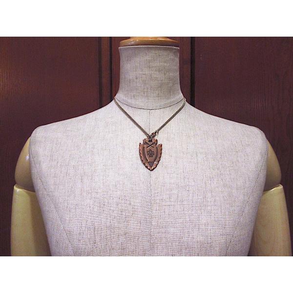 ビンテージ●サンダーバードモチーフカッパーネイティブネックレス●240216c6-ncl ネイティヴ...