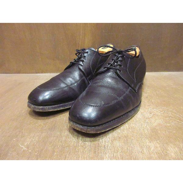 ビンテージ70’s●FLORSHEIM Uチップシューズ黒size 11 D●240229j4-m-...