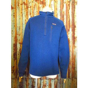 Patagoniaハーフジップベターセーター紺size M●240301k1-m-jk-flc パタゴニアフリースプルオーバーメンズ古着｜cozyvintage