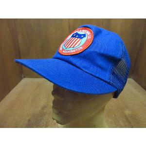 ビンテージ80's90's○DEADSTOCK G-CSERVICEスナップバックキャップ紺