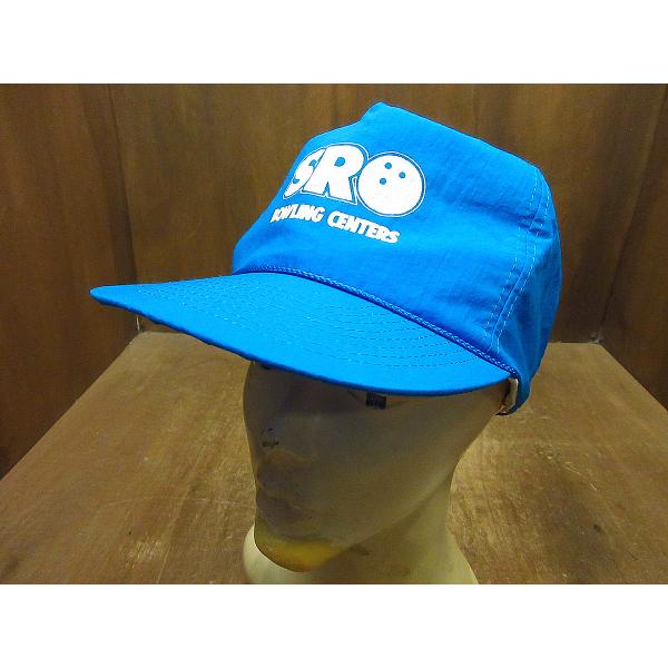 ビンテージ90&apos;s●DEADSTOCK SRO BOWLING CENTERS 5パネルスナップバッ...