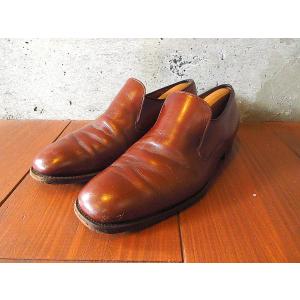 ビンテージ○MADE IN ENGLAND CHEANEY Royal Tweed タッセルローファー