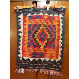 ビンテージ40's50's○メキシカンラグ約222cm × 約160cm○240911m1-rug