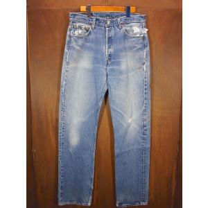Levi's（リーバイス） 80s USA製 501 ケミカルウォッシュ デニムパンツ
