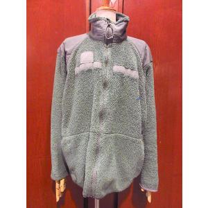 ビンテージ00's○Patagonia R3 刺繍ロゴフリースジャケット灰色