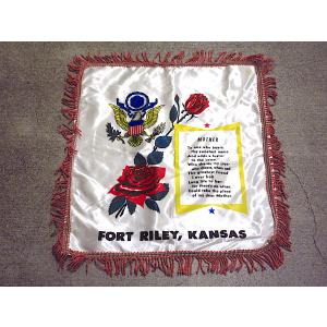 ビンテージ60's○U.S.ARMYスーベニアピローケース○231119i6-otclct