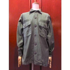 ビンテージ60's☆U.S.ARMY コットンポプリンユーティリティシャツ