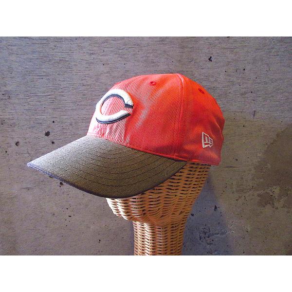 ビンテージ80’s●New Era CINCINNATI REDSベースボールキャップ●250208...