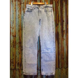 Levi's（リーバイス） 80s USA製 501 ケミカルウォッシュ デニムパンツ