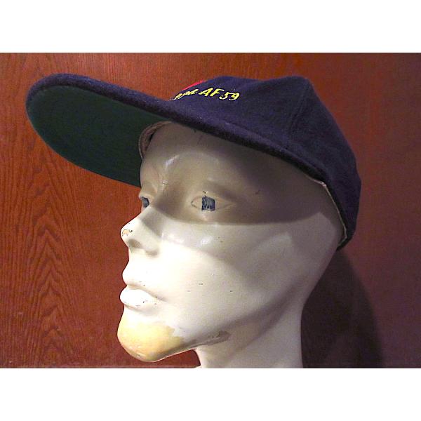 ビンテージ50’s●U.S.NAVY刺繍入りウール6パネルキャップ●250227z4-m-cp-bb...
