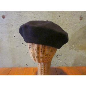 ビンテージ-40's○U.S.NAVYウールベレー帽○231021k1-m-cp-ber -1940s
