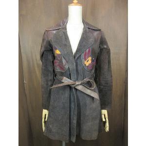 ビンテージ30's○Mckibbin Driscoll Dorseyレディースレザーカーコート