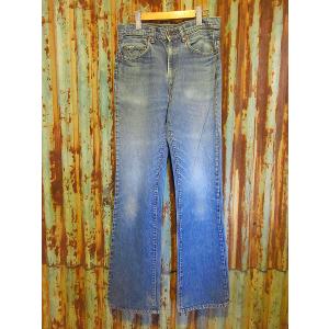 70s Levi's 517 ボタン裏2 TALON42 W32 66前期 Levi's◇517/66前期/42Talon/ボタン裏16/76年製/ボトム/36/デニム/IDG